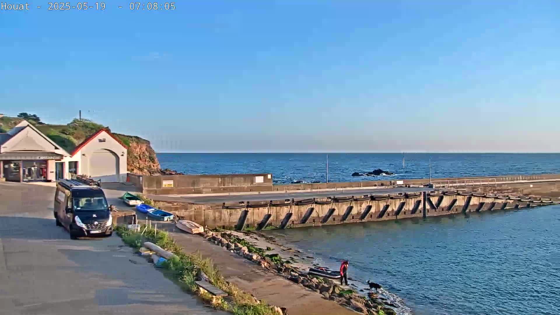 Houat Island Coast Live Cam - Ile-d'Houat, Morbihan, Bretagne, France