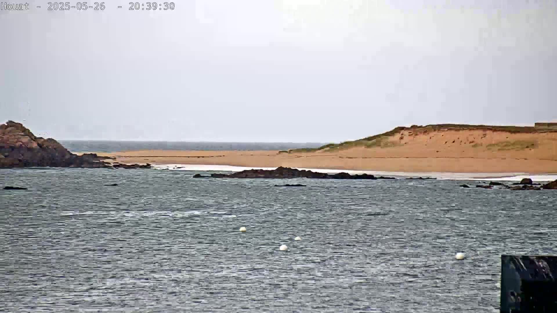 Houat Island Coast Live Cam - Ile-d'Houat, Morbihan, Bretagne, France