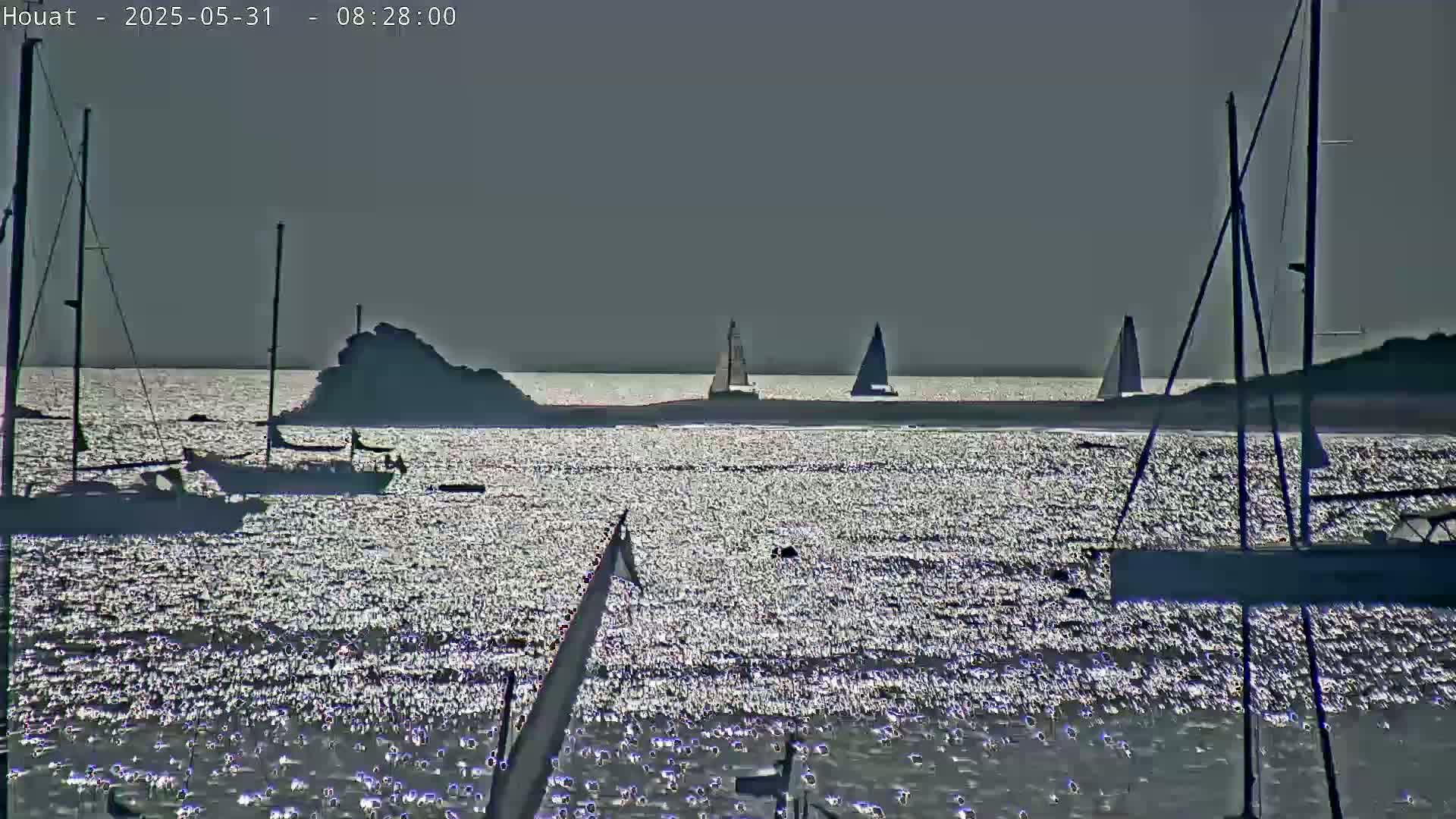 Houat Island Coast Live Cam - Ile-d'Houat, Morbihan, Bretagne, France