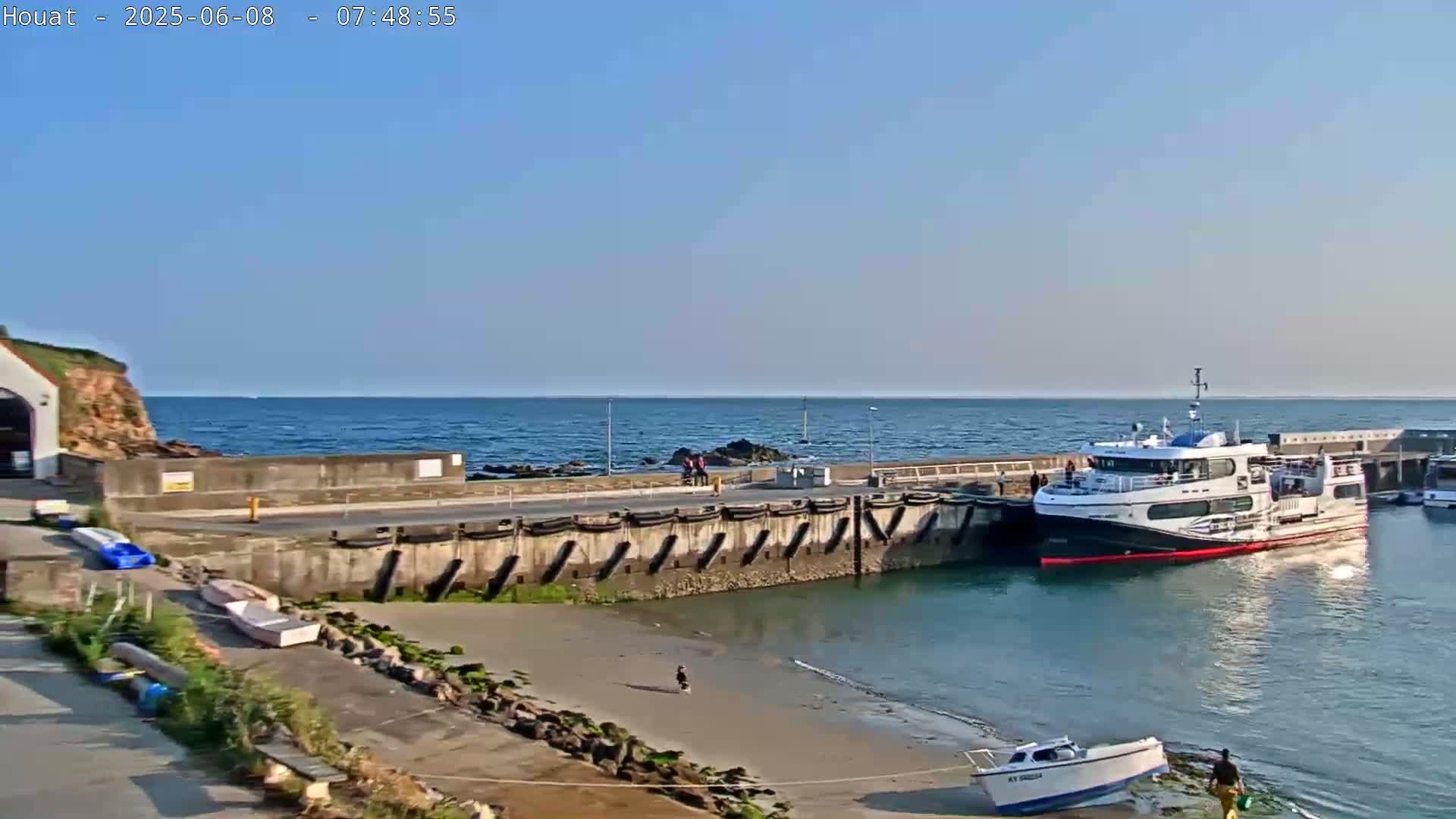 Houat Island Coast Live Cam - Ile-d'Houat, Morbihan, Bretagne, France