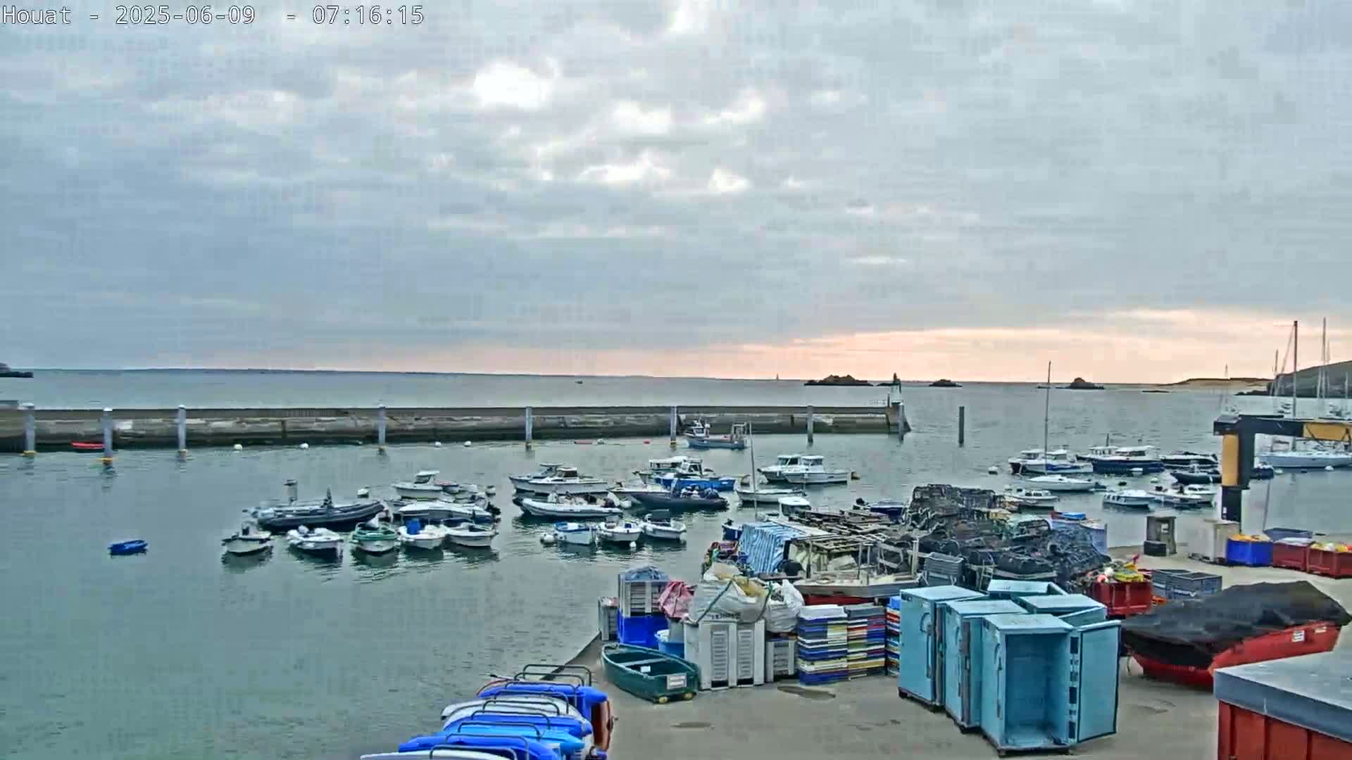 Houat Island Coast Live Cam - Ile-d'Houat, Morbihan, Bretagne, France