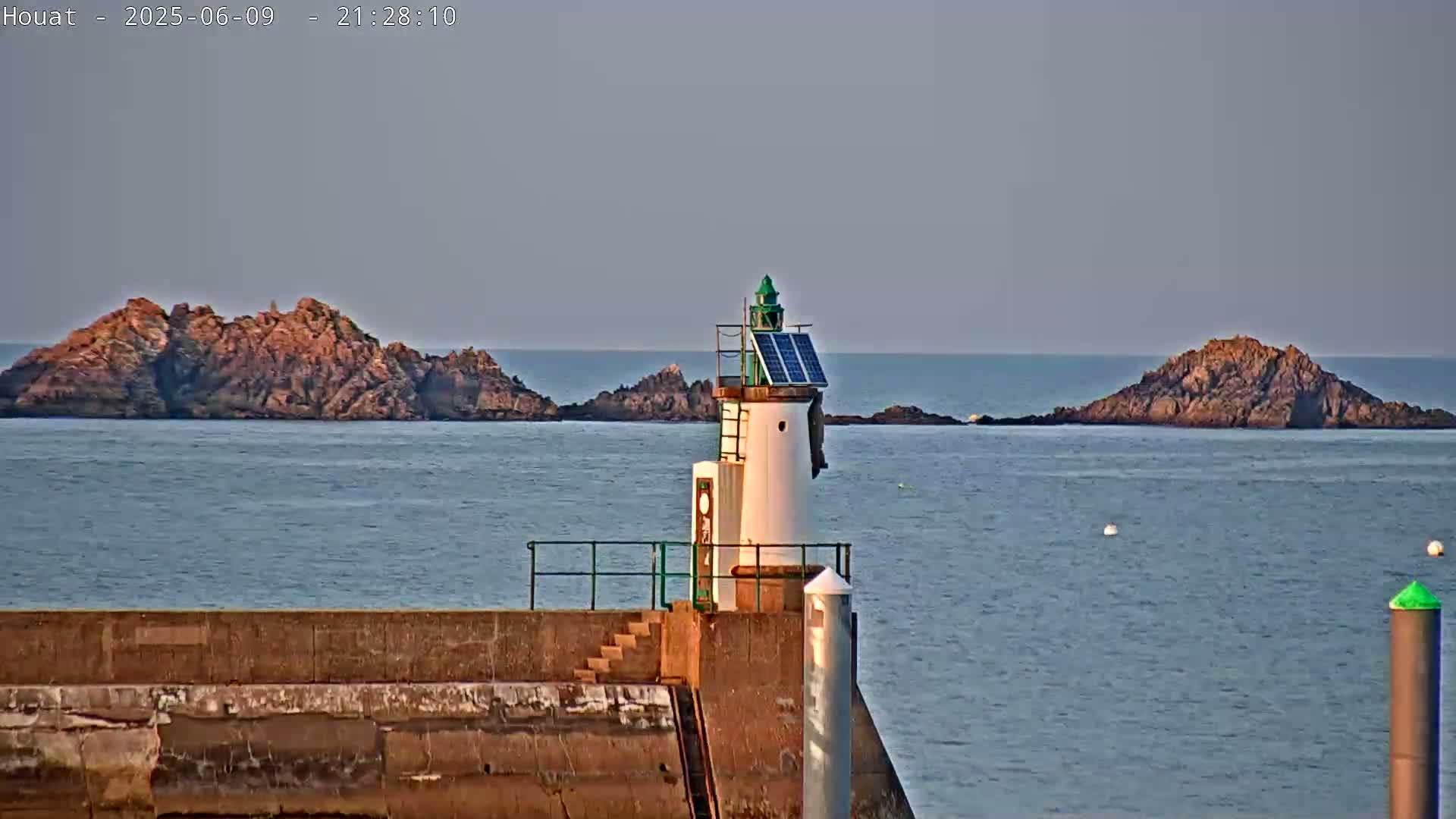 Houat Island Coast Live Cam - Ile-d'Houat, Morbihan, Bretagne, France