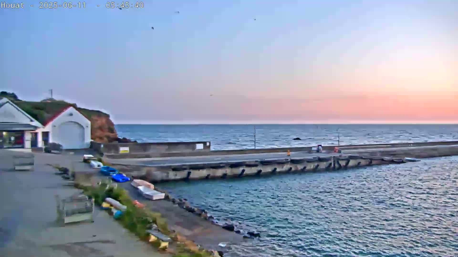 Houat Island Coast Live Cam - Ile-d'Houat, Morbihan, Bretagne, France
