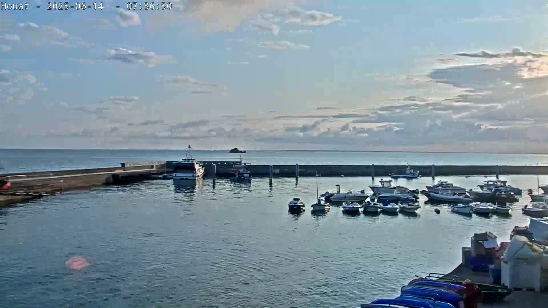 Houat Island Coast Live Cam - Ile-d'Houat, Morbihan, Bretagne, France
