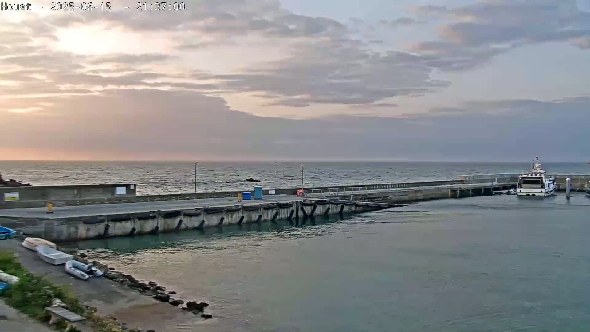 Houat Island Coast Live Cam - Ile-d'Houat, Morbihan, Bretagne, France