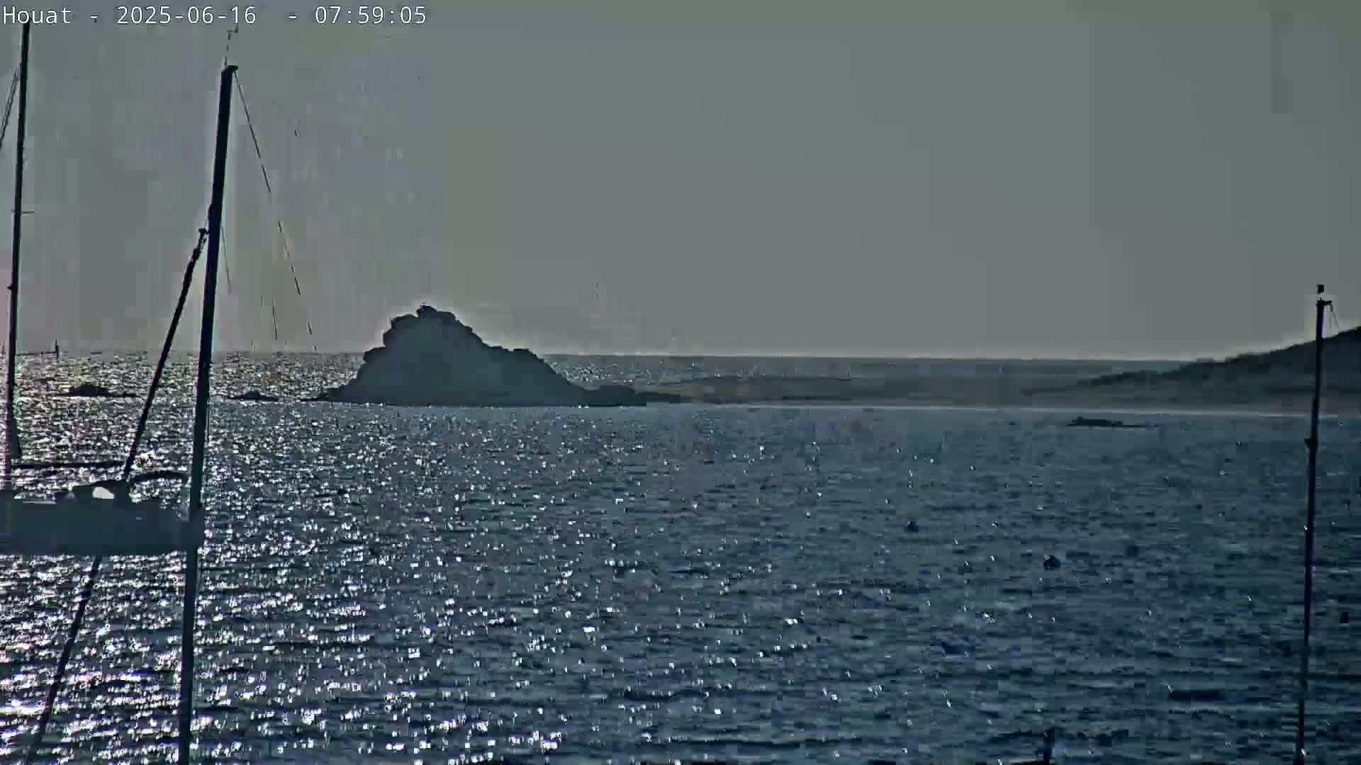 Houat Island Coast Live Cam - Ile-d'Houat, Morbihan, Bretagne, France