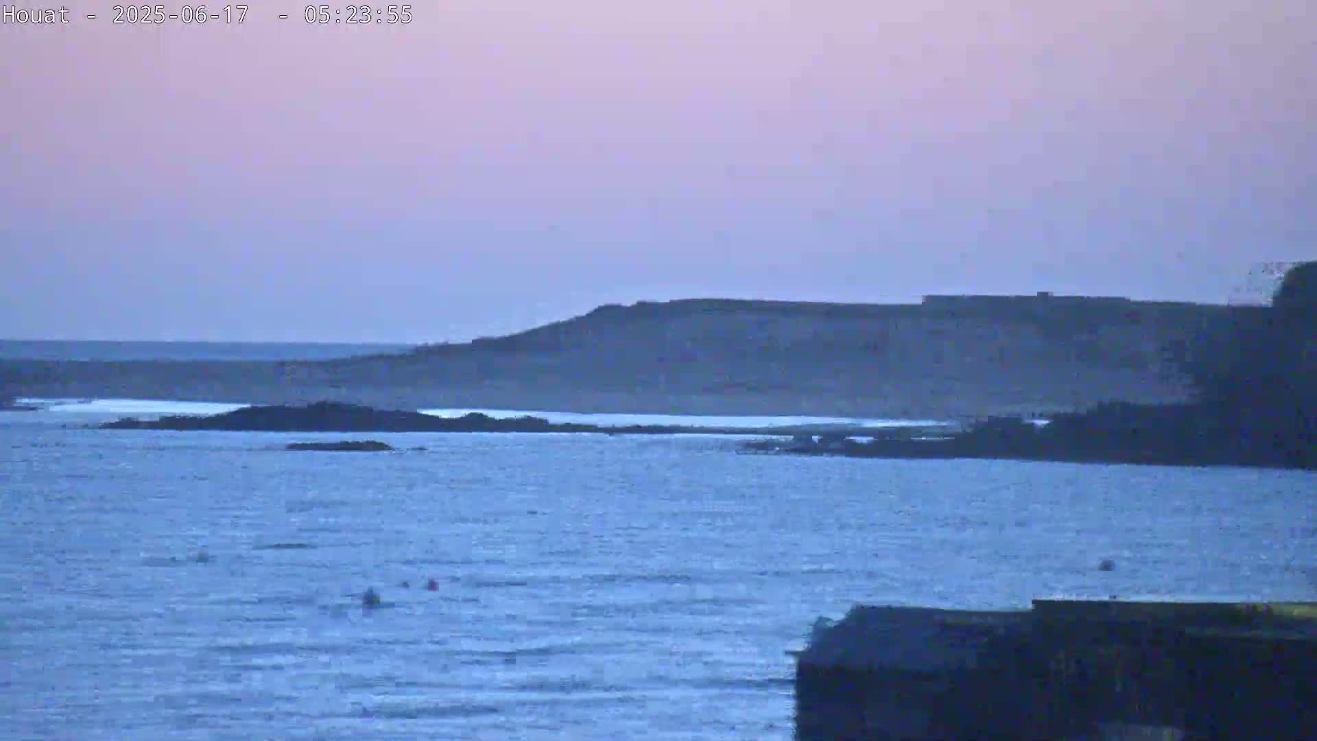 Houat Island Coast Live Cam - Ile-d'Houat, Morbihan, Bretagne, France