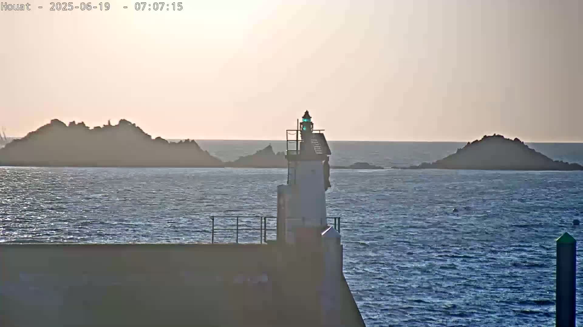 Houat Island Coast Live Cam - Ile-d'Houat, Morbihan, Bretagne, France