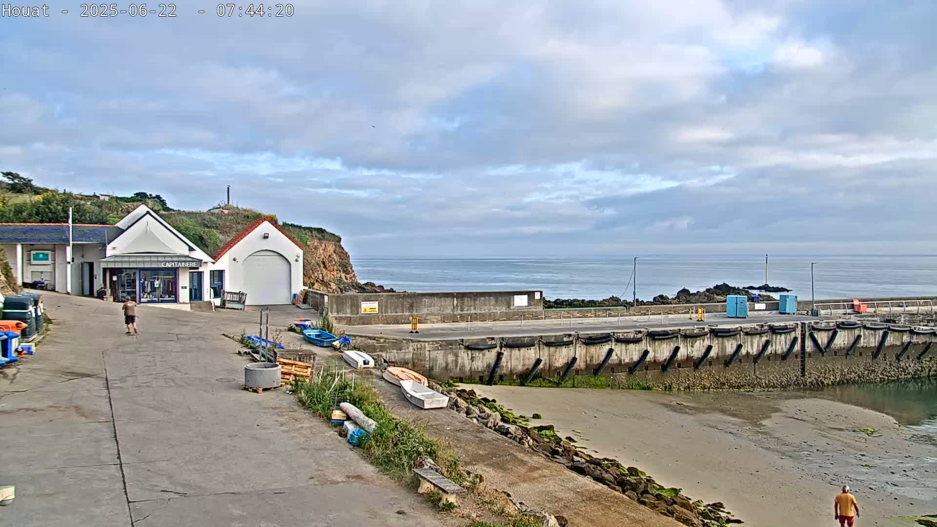 Houat Island Coast Live Cam - Ile-d'Houat, Morbihan, Bretagne, France