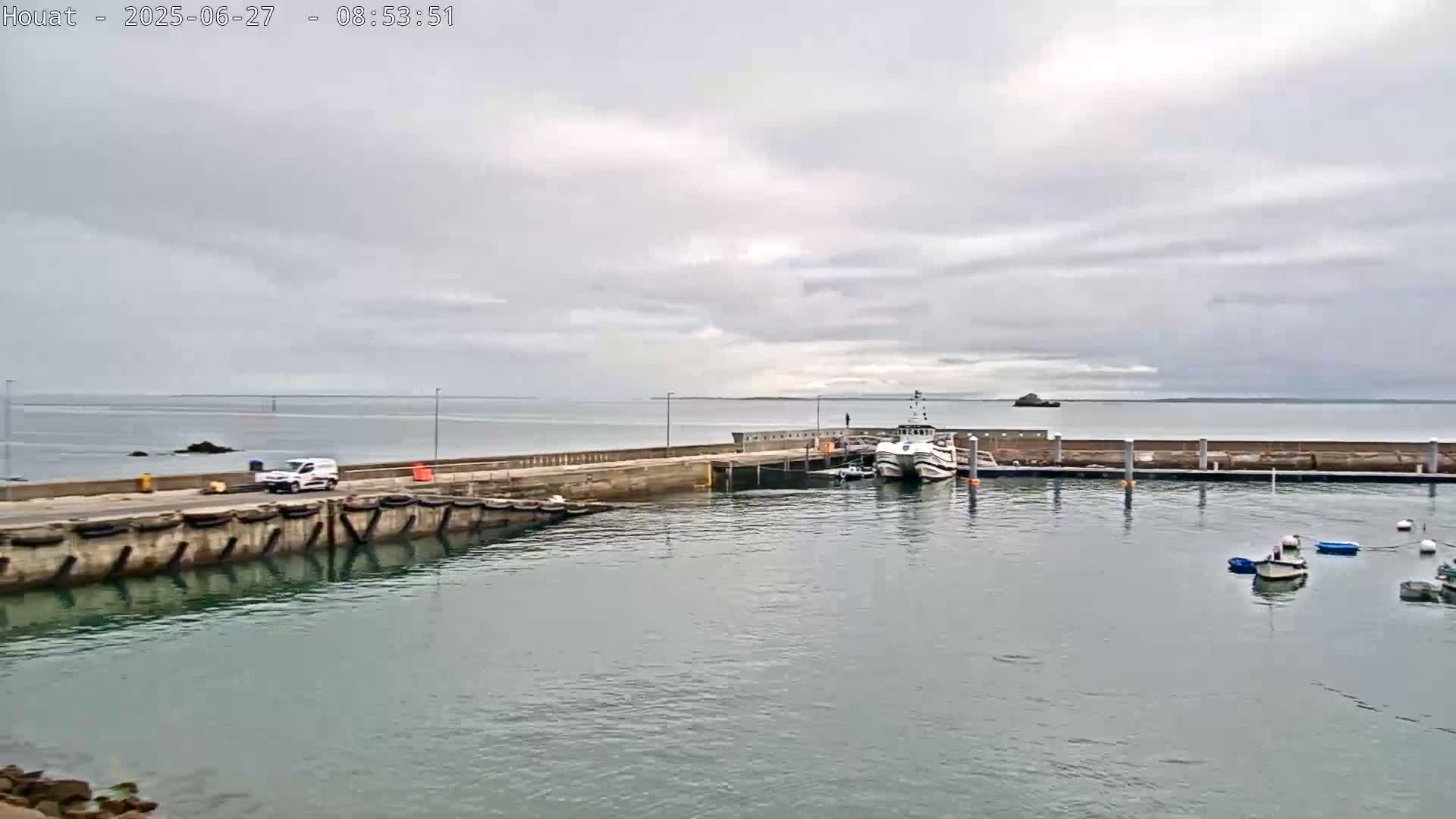 Houat Island Coast Live Cam - Ile-d'Houat, Morbihan, Bretagne, France