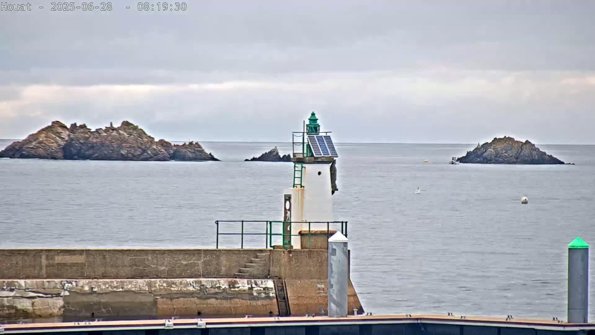 Houat Island Coast Live Cam - Ile-d'Houat, Morbihan, Bretagne, France