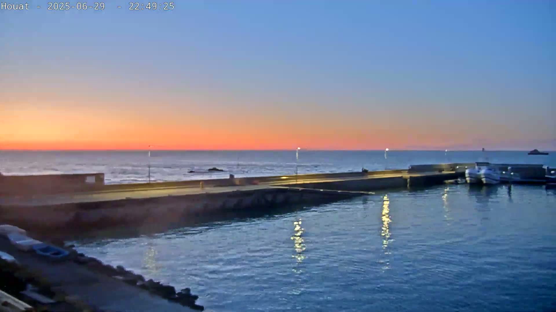 Houat Island Coast Live Cam - Ile-d'Houat, Morbihan, Bretagne, France