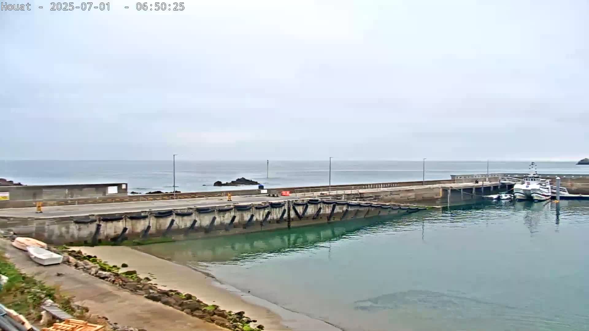 Houat Island Coast Live Cam - Ile-d'Houat, Morbihan, Bretagne, France