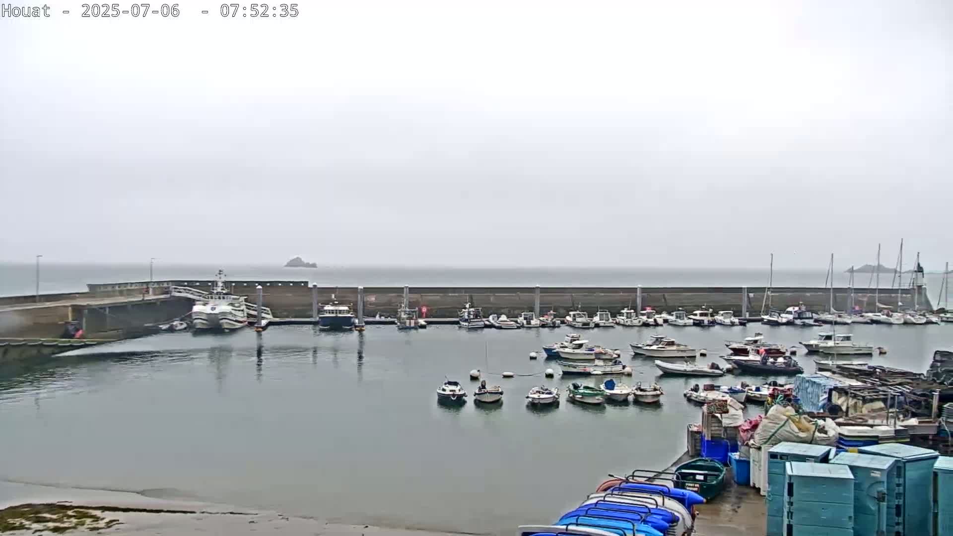 Houat Island Coast Live Cam - Ile-d'Houat, Morbihan, Bretagne, France
