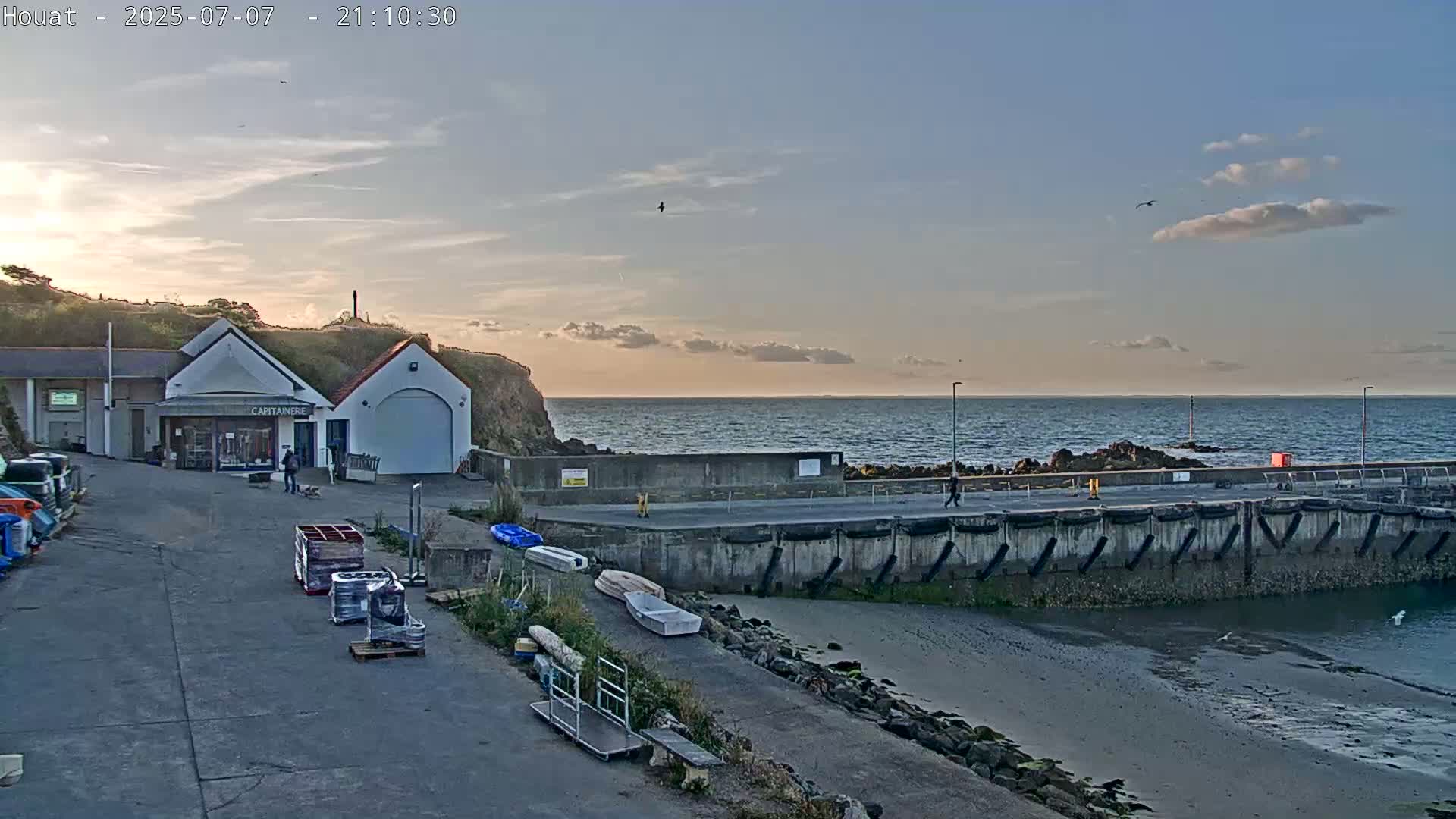 Houat Island Coast Live Cam - Ile-d'Houat, Morbihan, Bretagne, France