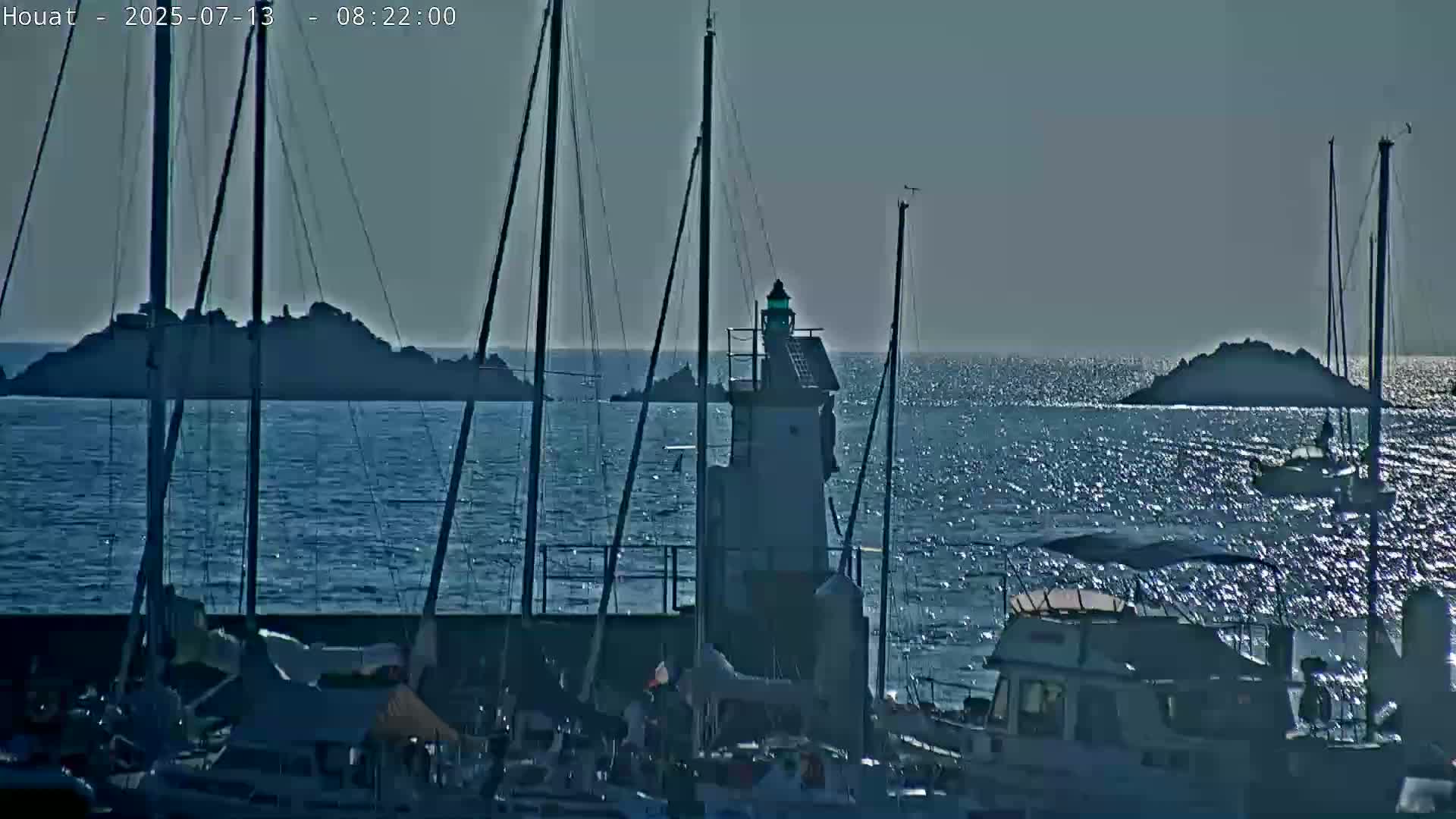 Houat Island Coast Live Cam - Ile-d'Houat, Morbihan, Bretagne, France
