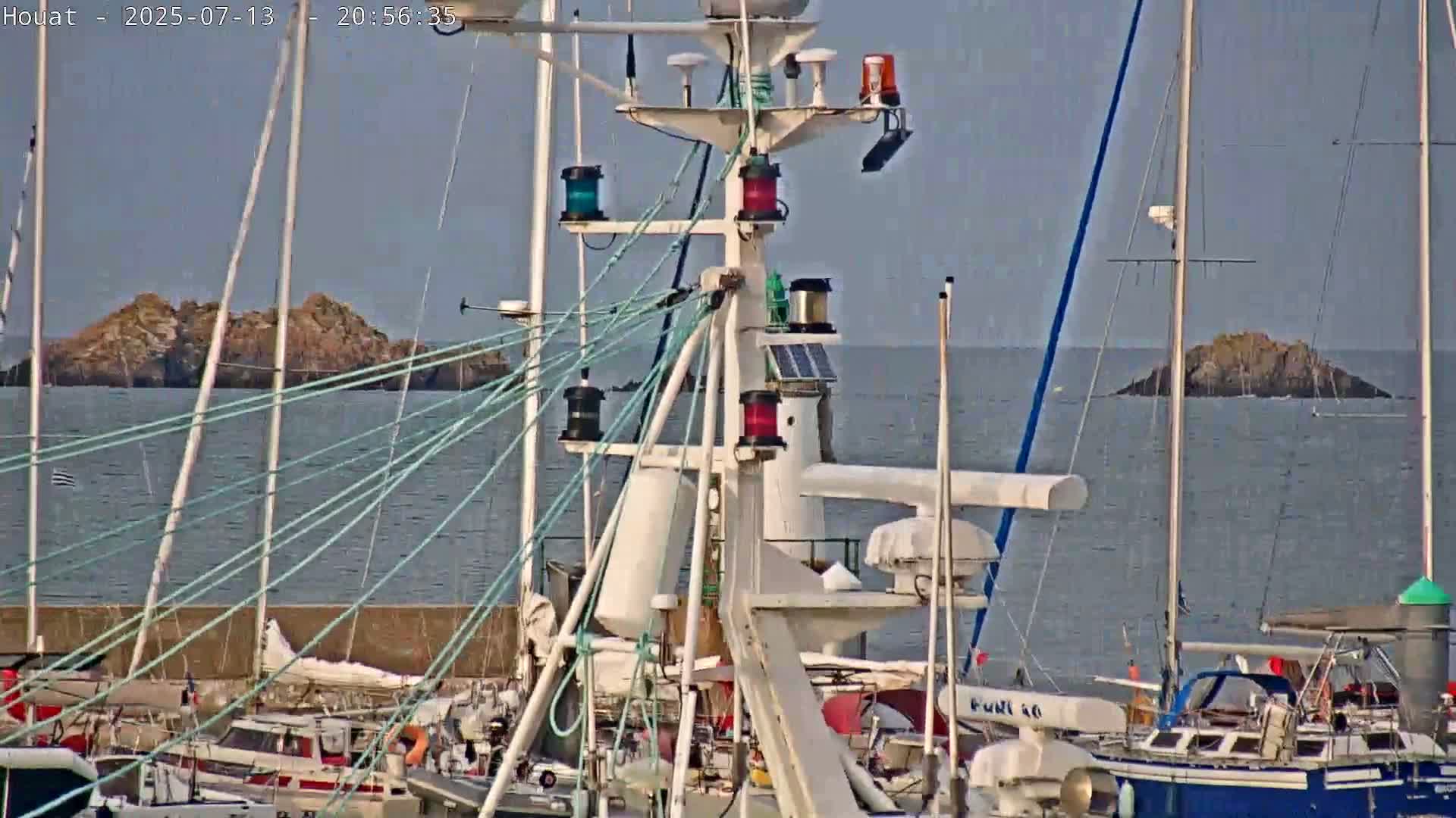 Houat Island Coast Live Cam - Ile-d'Houat, Morbihan, Bretagne, France