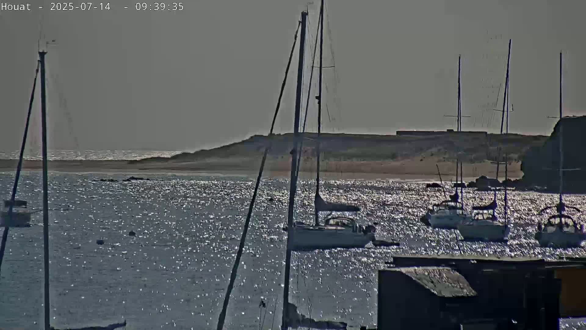 Houat Island Coast Live Cam - Ile-d'Houat, Morbihan, Bretagne, France