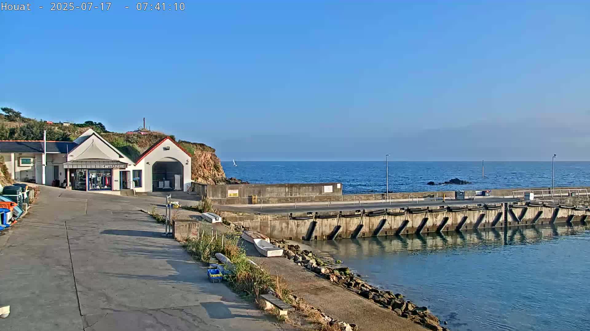 Houat Island Coast Live Cam - Ile-d'Houat, Morbihan, Bretagne, France