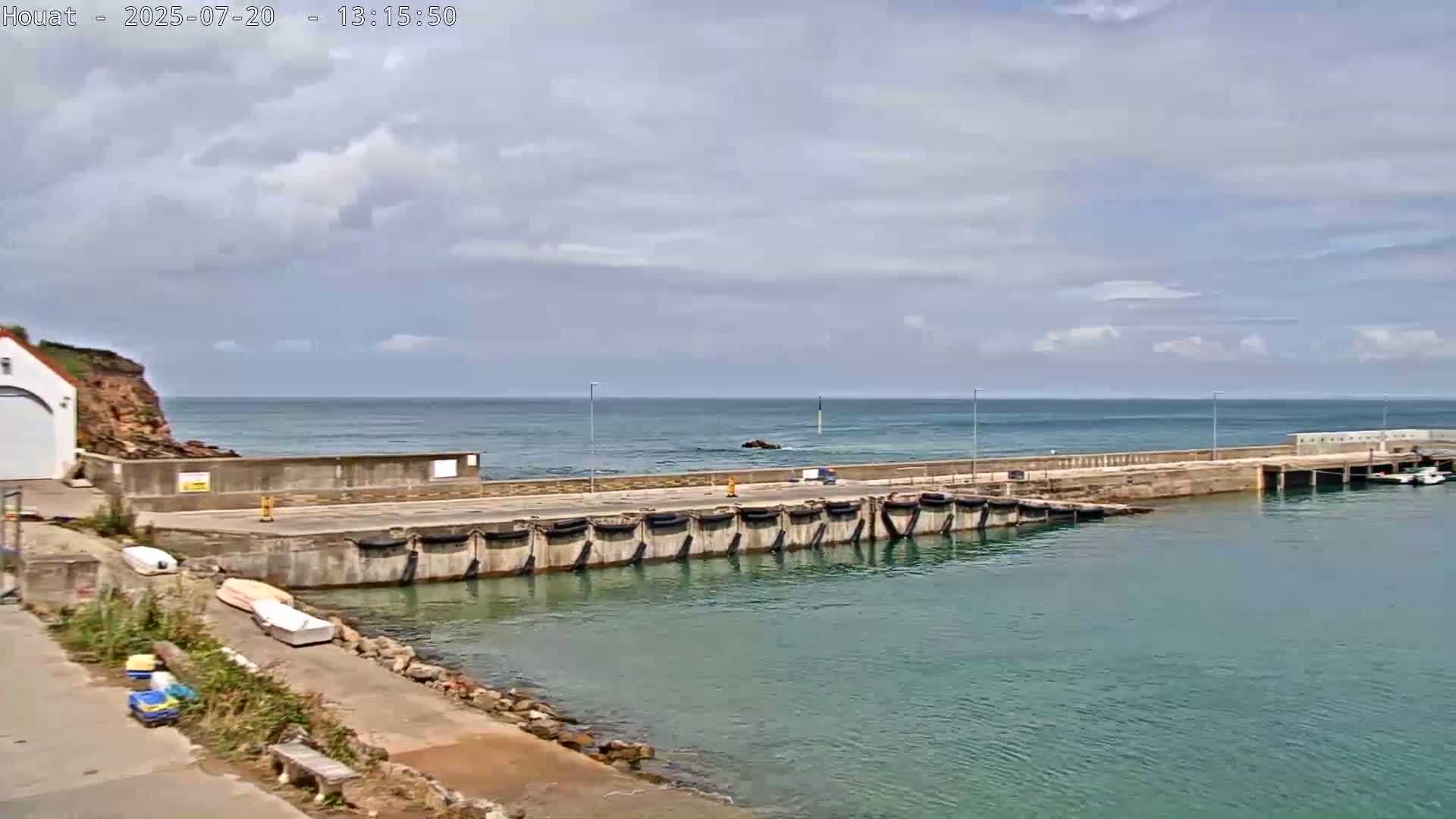 Houat Island Coast Live Cam - Ile-d'Houat, Morbihan, Bretagne, France