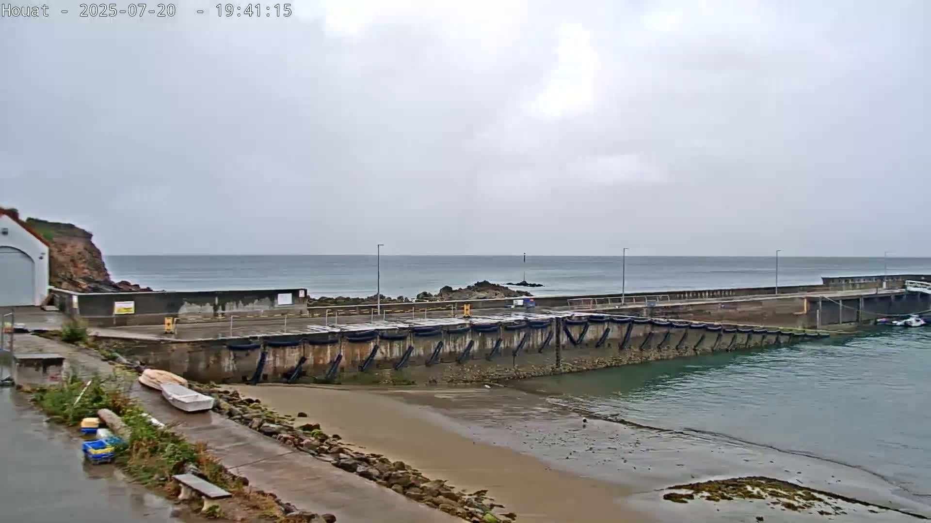 Houat Island Coast Live Cam - Ile-d'Houat, Morbihan, Bretagne, France