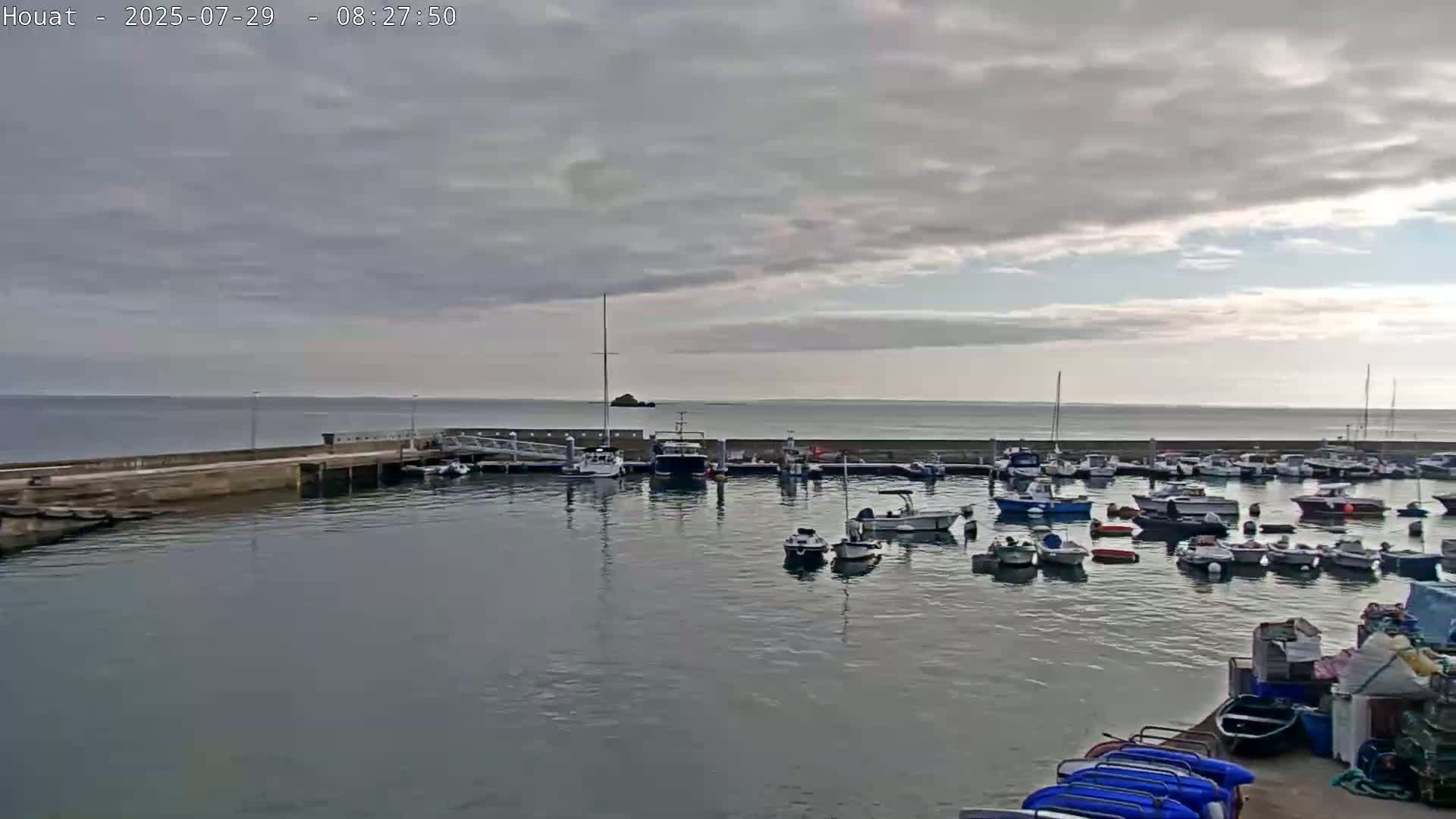 Houat Island Coast Live Cam - Ile-d'Houat, Morbihan, Bretagne, France