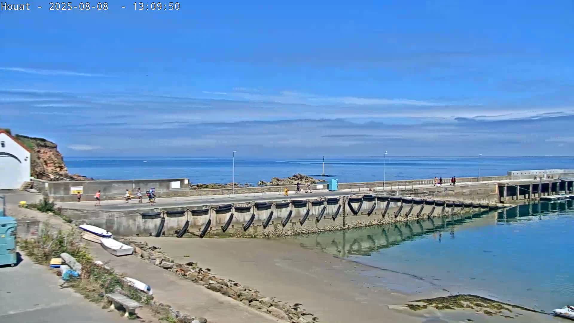 Houat Island Coast Live Cam - Ile-d'Houat, Morbihan, Bretagne, France