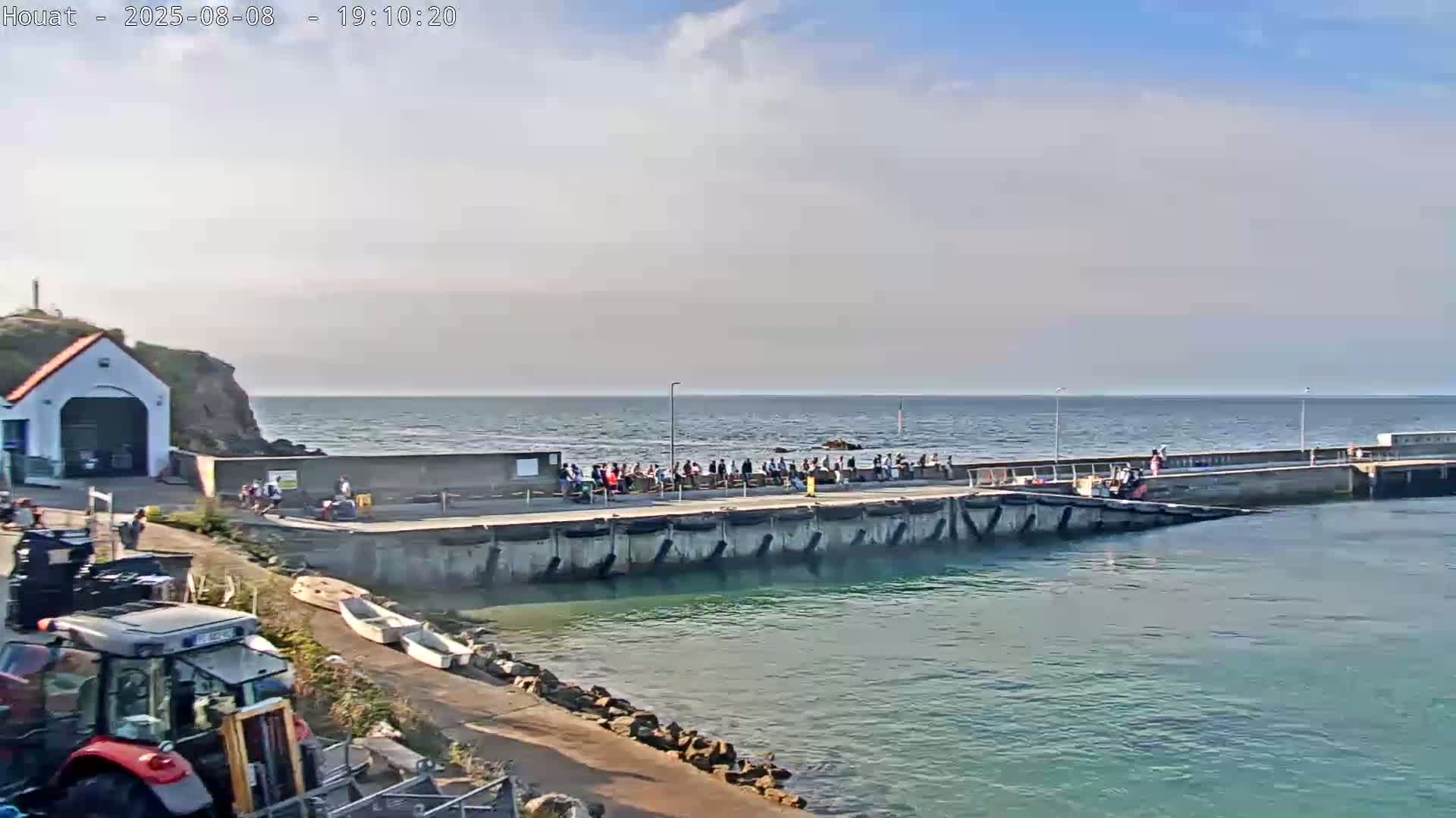 Houat Island Coast Live Cam - Ile-d'Houat, Morbihan, Bretagne, France