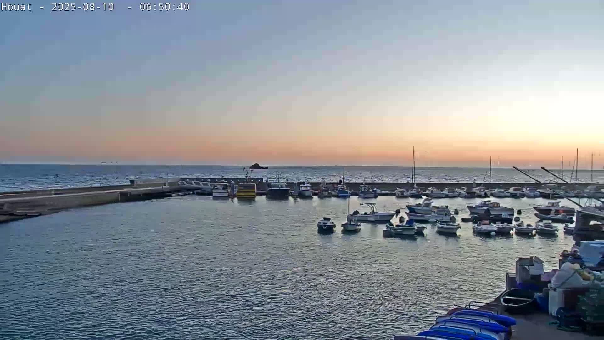 Houat Island Coast Live Cam - Ile-d'Houat, Morbihan, Bretagne, France