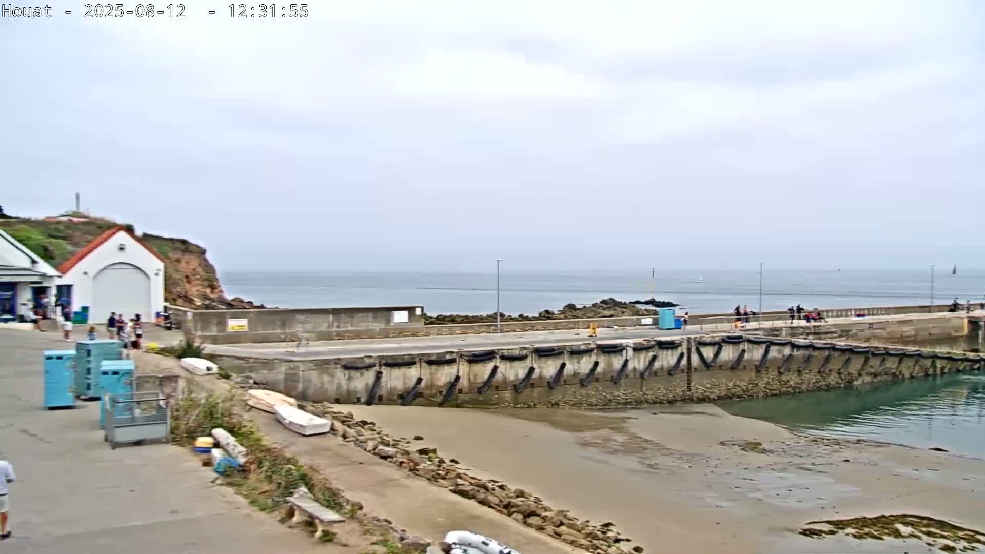 Houat Island Coast Live Cam - Ile-d'Houat, Morbihan, Bretagne, France