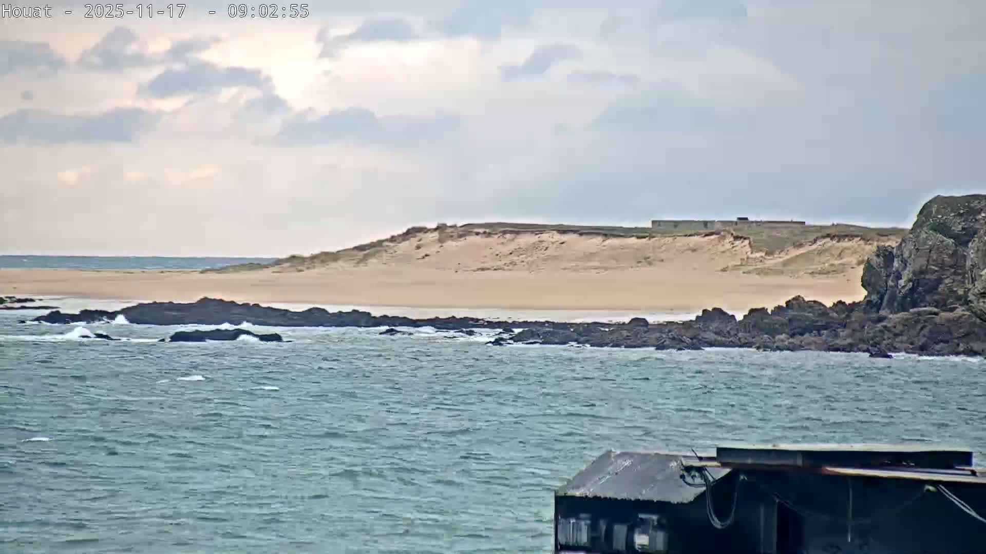 Houat Island Coast Live Cam - Ile-d'Houat, Morbihan, Bretagne, France