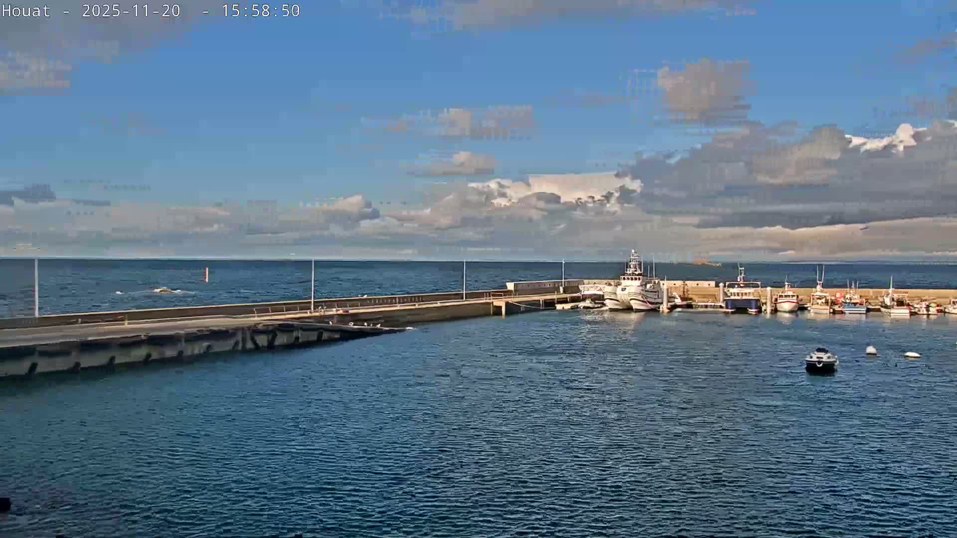 Houat Island Coast Live Cam - Ile-d'Houat, Morbihan, Bretagne, France