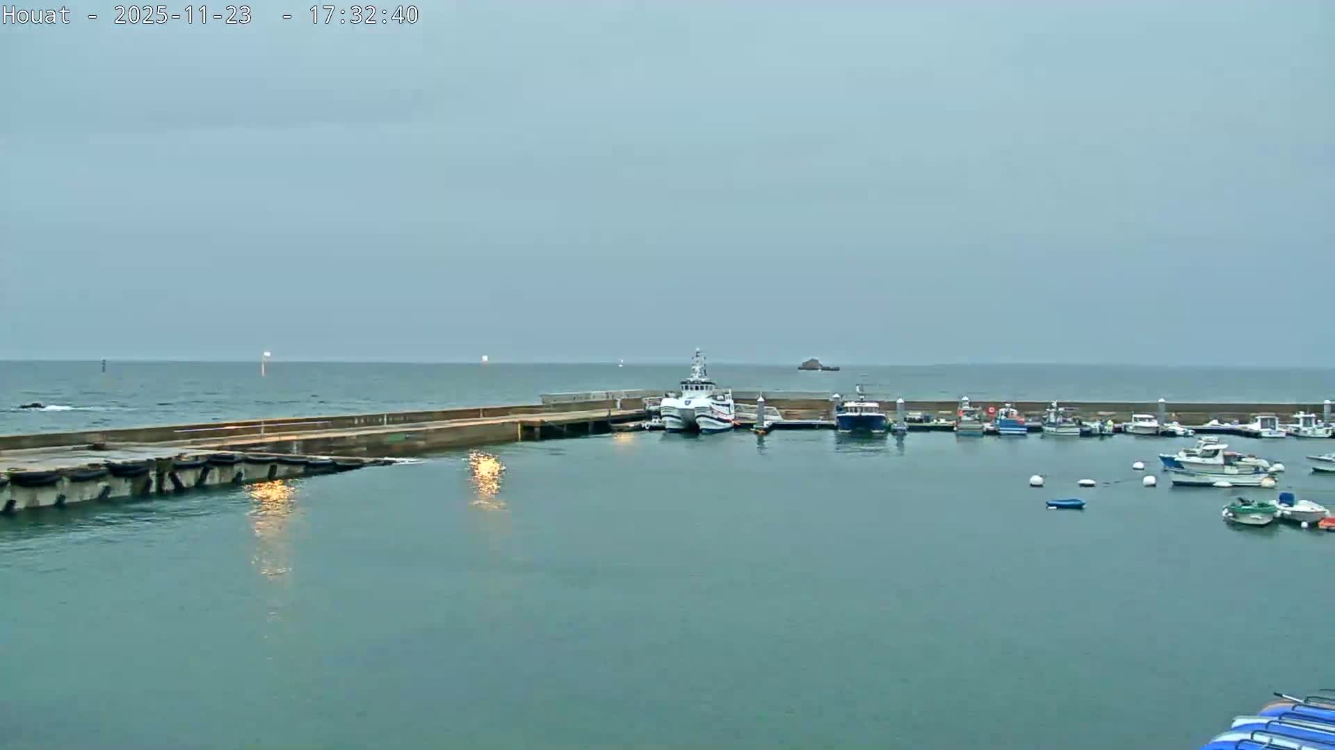 Houat Island Coast Live Cam - Ile-d'Houat, Morbihan, Bretagne, France