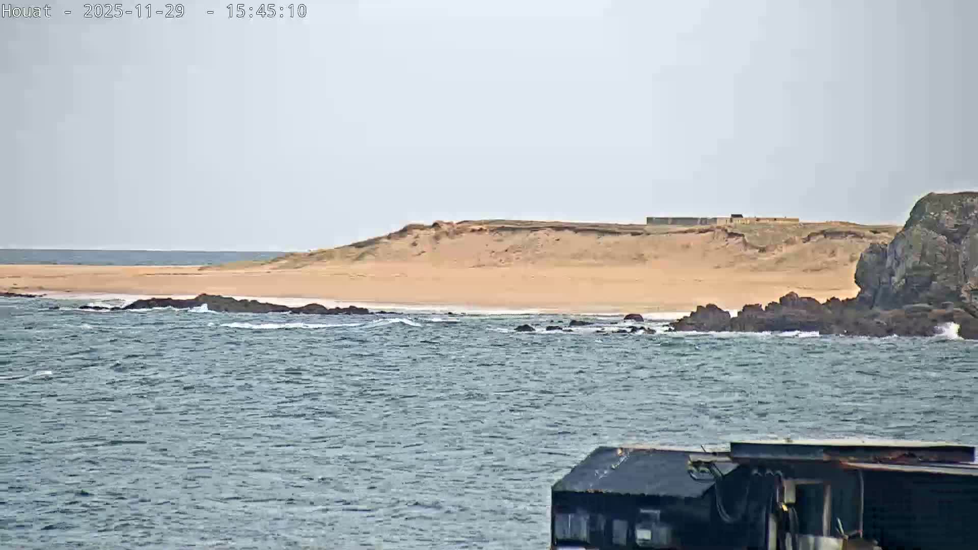 Houat Island Coast Live Cam - Ile-d'Houat, Morbihan, Bretagne, France