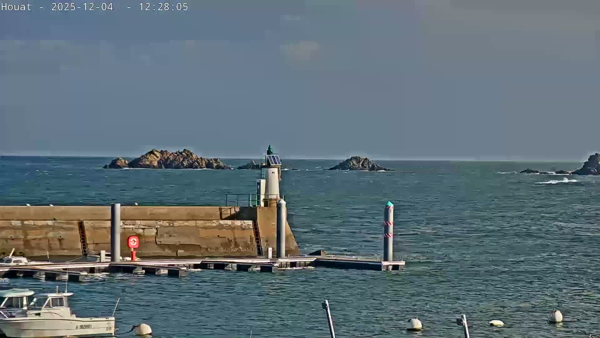 Houat Island Coast Live Cam - Ile-d'Houat, Morbihan, Bretagne, France