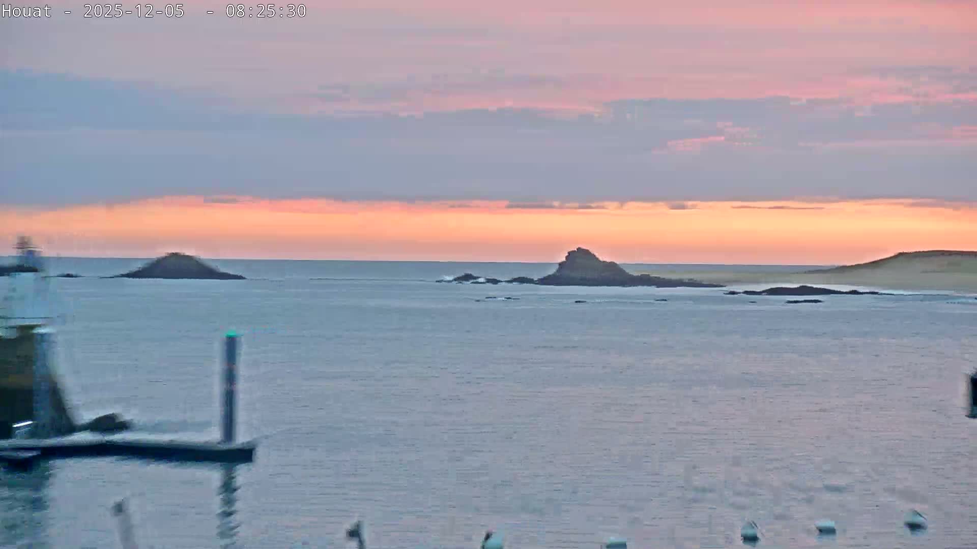 Houat Island Coast Live Cam - Ile-d'Houat, Morbihan, Bretagne, France