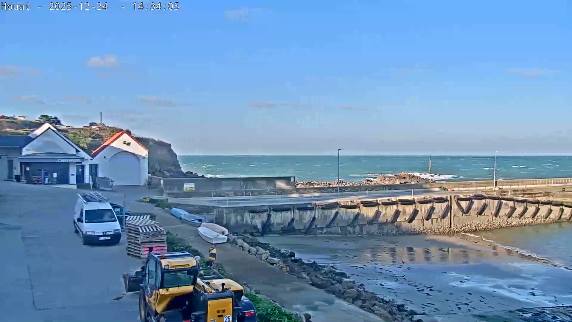 Houat Island Coast Live Cam - Ile-d'Houat, Morbihan, Bretagne, France