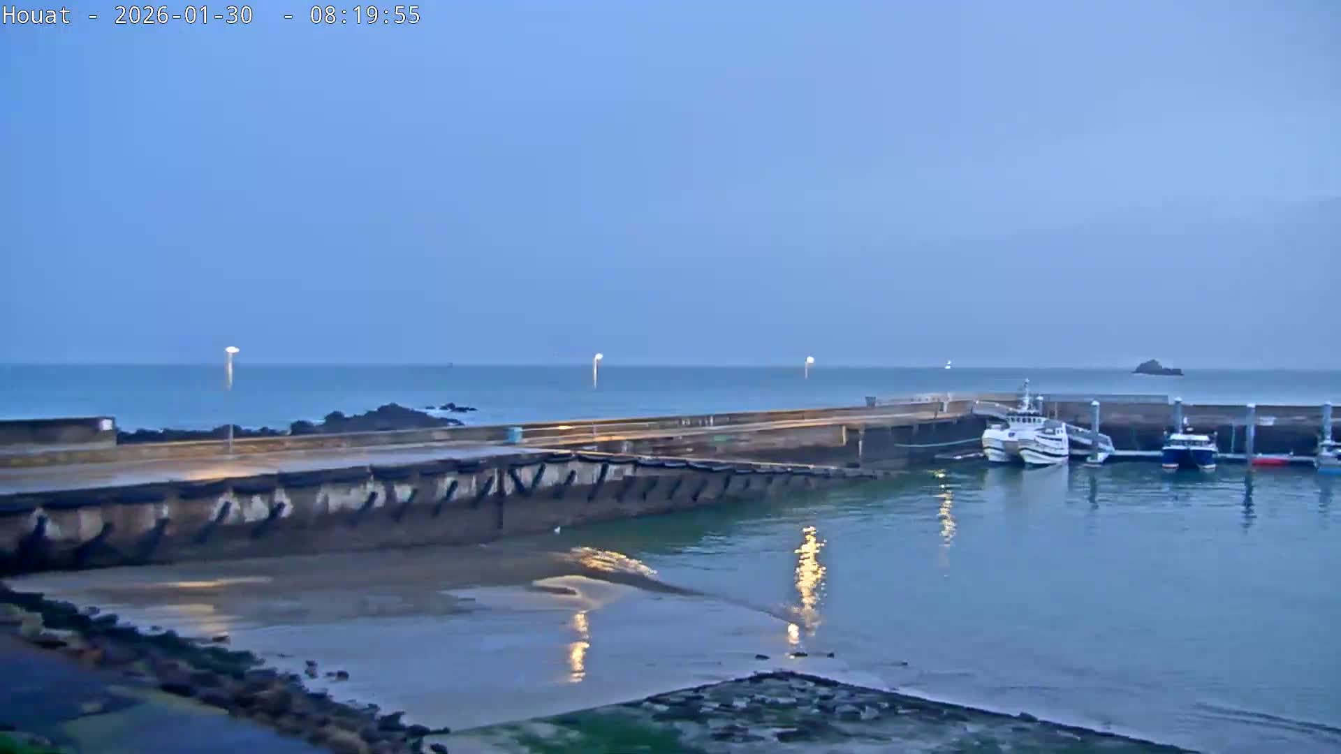 Houat Island Coast Live Cam - Ile-d'Houat, Morbihan, Bretagne, France