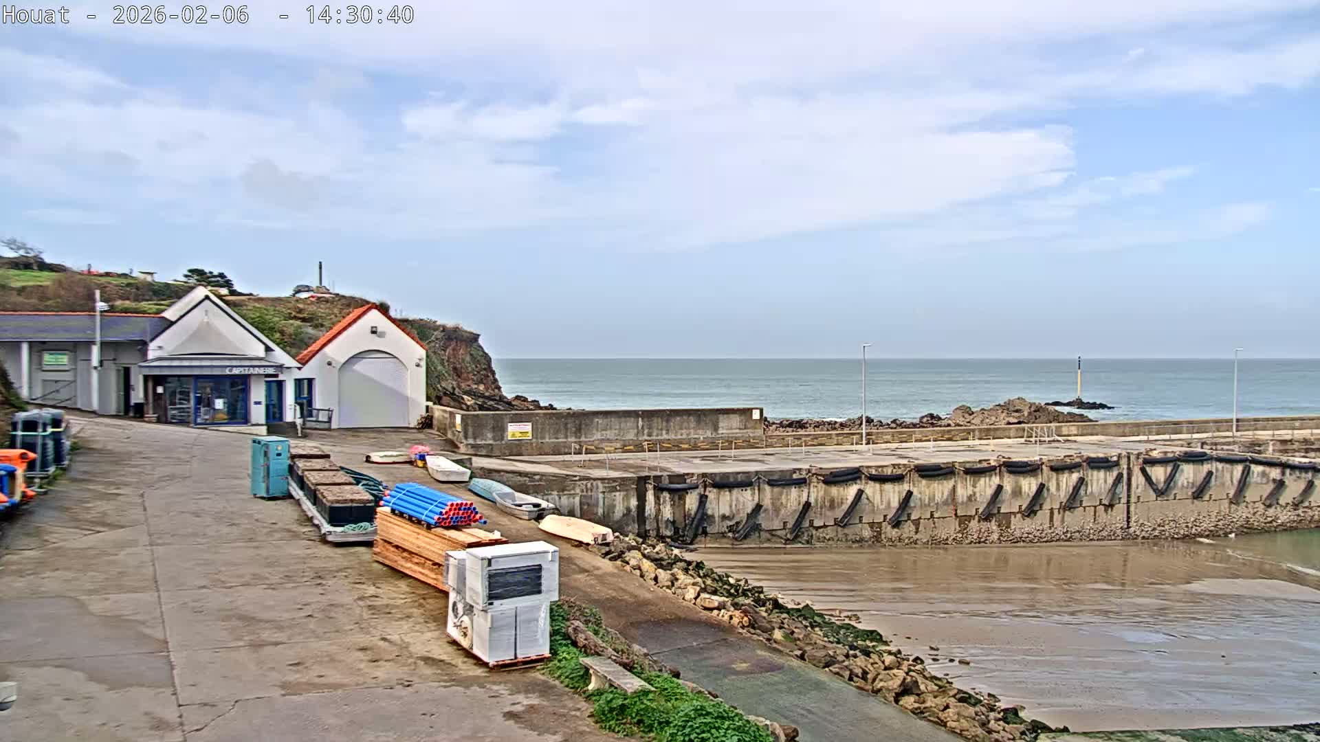 Houat Island Coast Live Cam - Ile-d'Houat, Morbihan, Bretagne, France