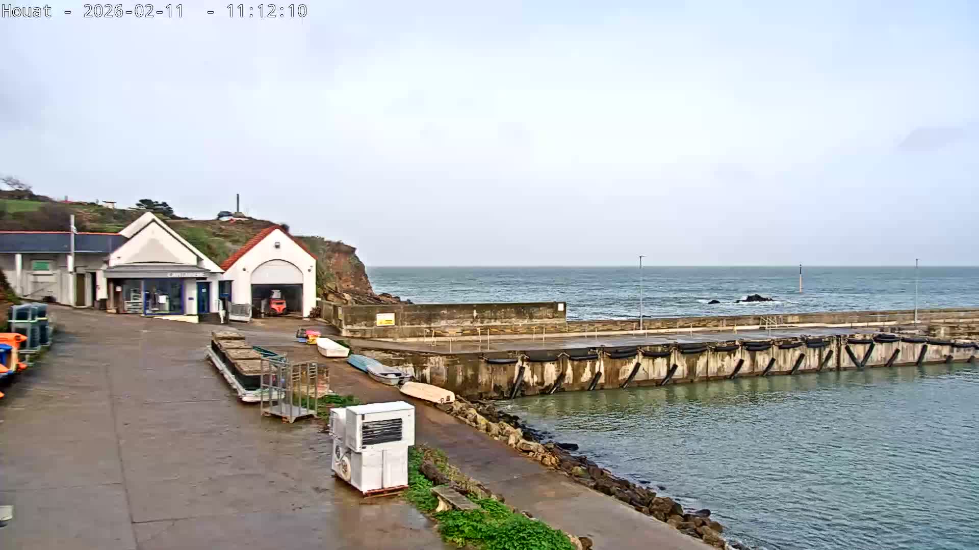 Houat Island Coast Live Cam - Ile-d'Houat, Morbihan, Bretagne, France