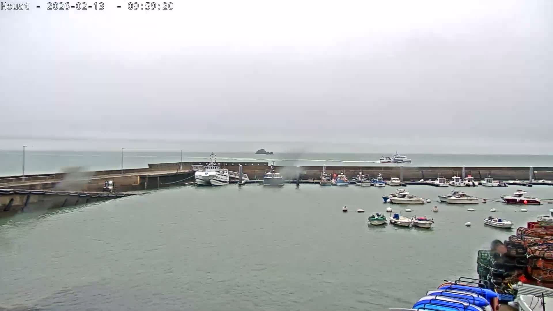 Houat Island Coast Live Cam - Ile-d'Houat, Morbihan, Bretagne, France