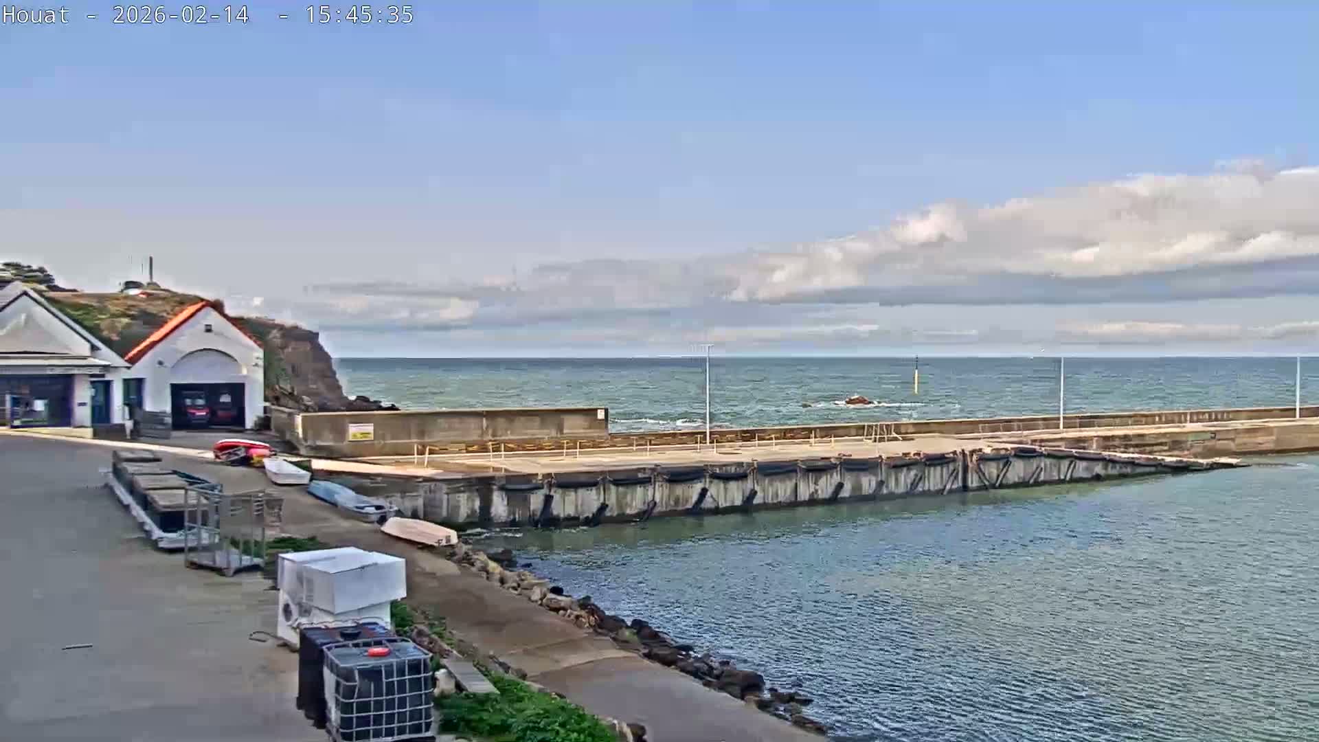Houat Island Coast Live Cam - Ile-d'Houat, Morbihan, Bretagne, France