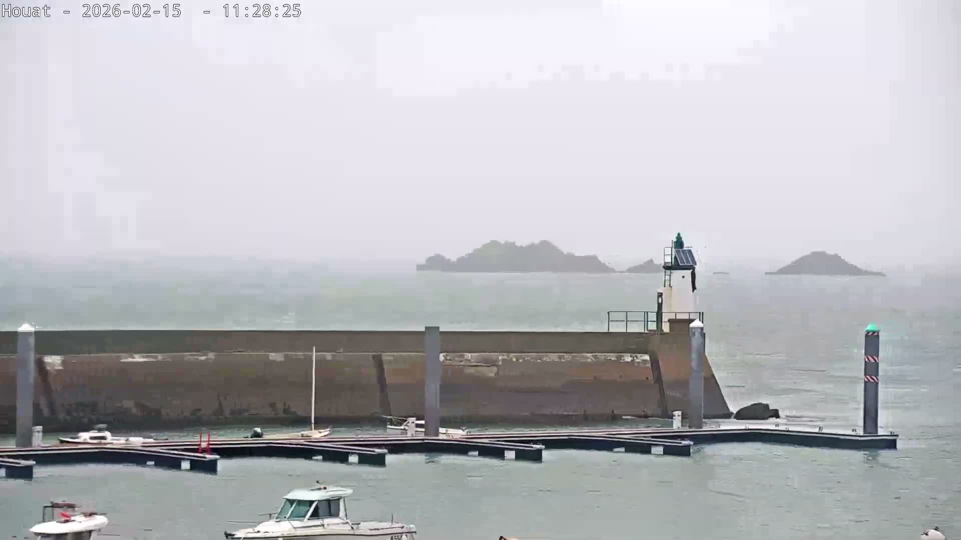 Houat Island Coast Live Cam - Ile-d'Houat, Morbihan, Bretagne, France