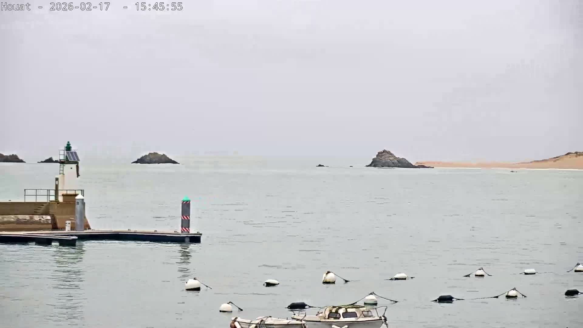 Houat Island Coast Live Cam - Ile-d'Houat, Morbihan, Bretagne, France