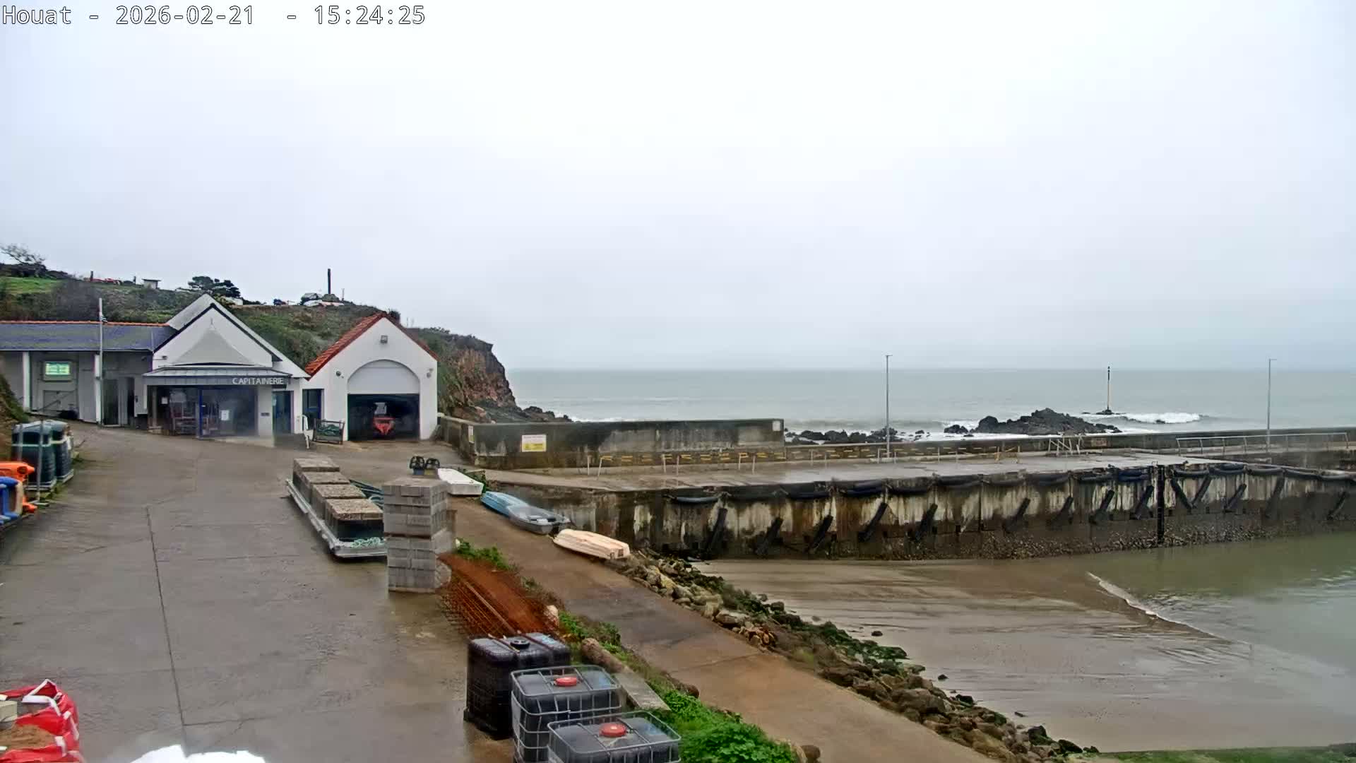 Houat Island Coast Live Cam - Ile-d'Houat, Morbihan, Bretagne, France