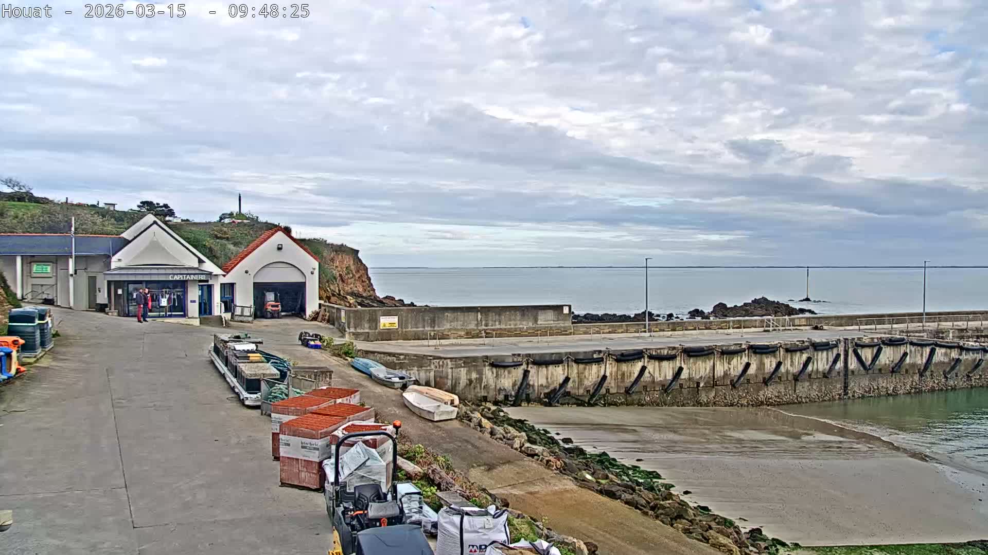 Houat Island Coast Live Cam - Ile-d'Houat, Morbihan, Bretagne, France
