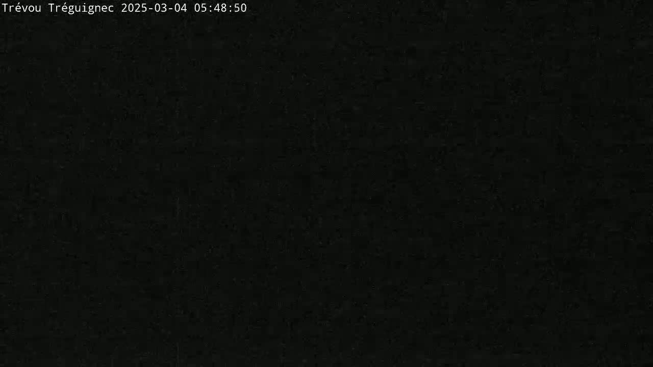 The image is a completely black screen.