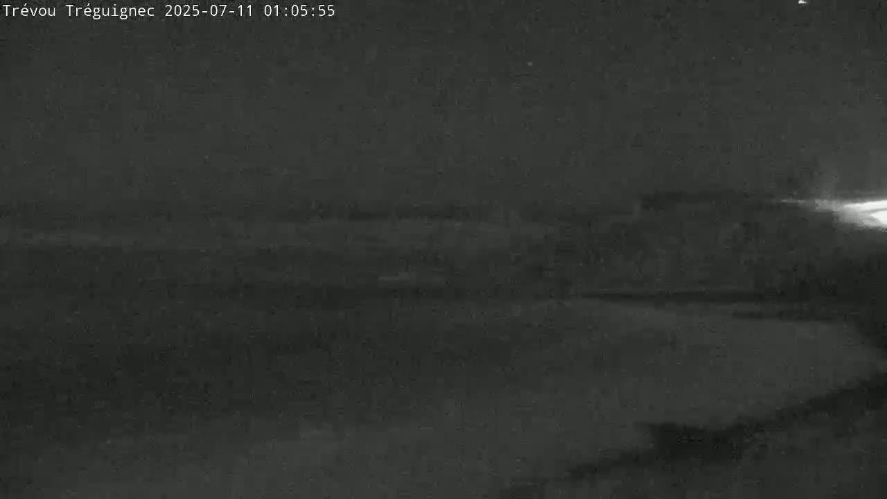Trévou-Tréguignec, Plage de Trestel Beach Live Cam - Lannion, Côtes-d'Armor, Bretagne, France