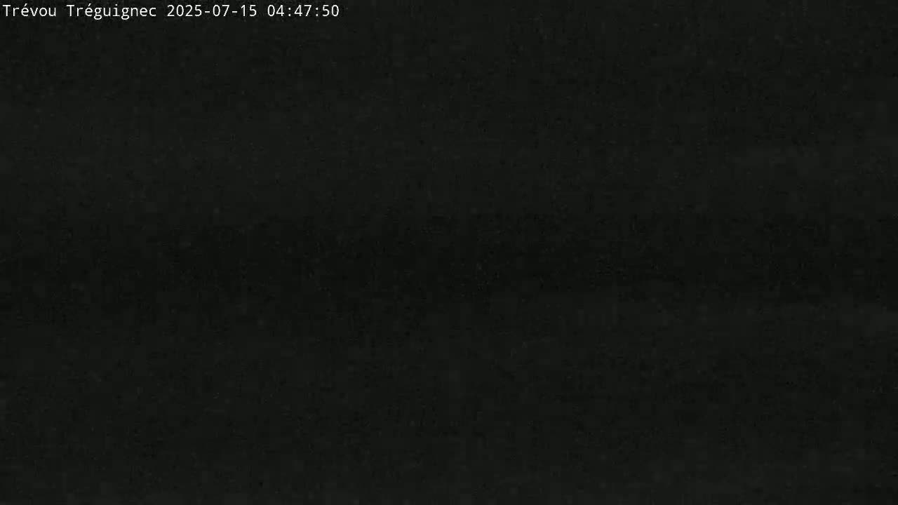 Trévou-Tréguignec, Plage de Trestel Beach Live Cam - Lannion, Côtes-d'Armor, Bretagne, France