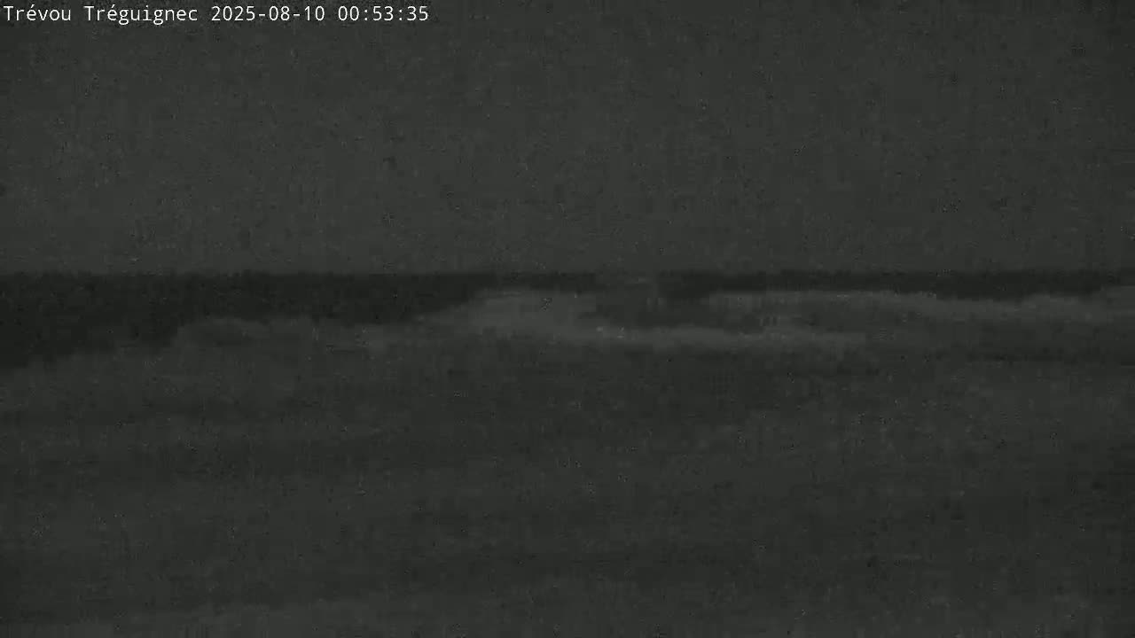 Trévou-Tréguignec, Plage de Trestel Beach Live Cam - Lannion, Côtes-d'Armor, Bretagne, France